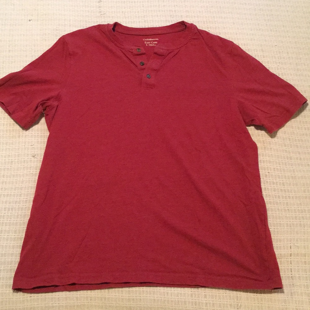Croft & Barrow Men’s Short Sleeve Henley